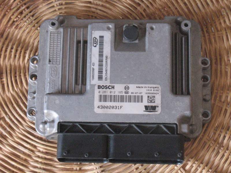 ECU LDV Maxus Ford Transit 95PS ECU BOSCH 0281012165 43002031F EDC16C39-5.E0