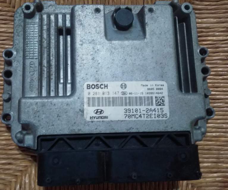 ECU HYUNDAI I20 ACCENT 1.5 CRDI BOSCH 0281013147 39101-2A415 EDC16C39-5.41