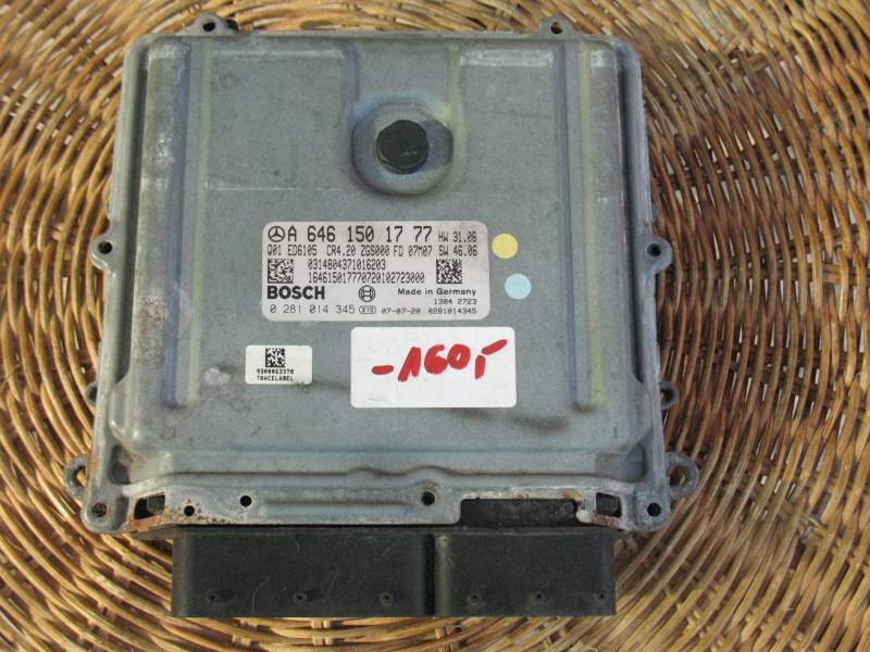 ECU MERCEDES SPRINTER A6461501777 EDC16CP31 0281014345 EDC 16CP31-8.20