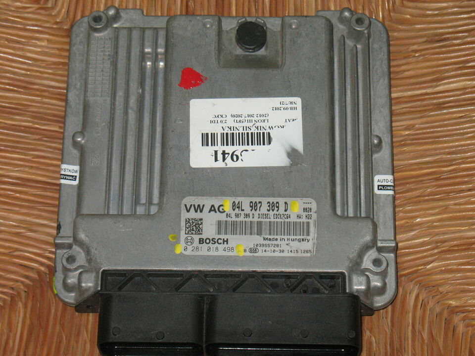 ECU VW 04L907309D Golf VII 0281018498 Bosch 2.0TDI EDC17CP64