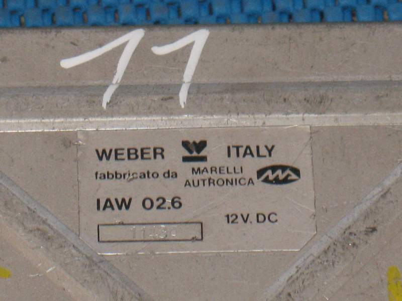 Ecu fiat croma lancia thema weber iaw 02.6 iaw026 12v.dc