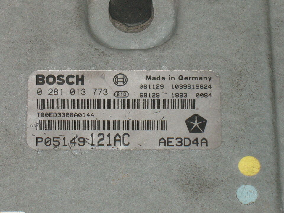 Chrysler 300C 3.0CRD 0281013773 P05149121AC EDC16CP31 8.45