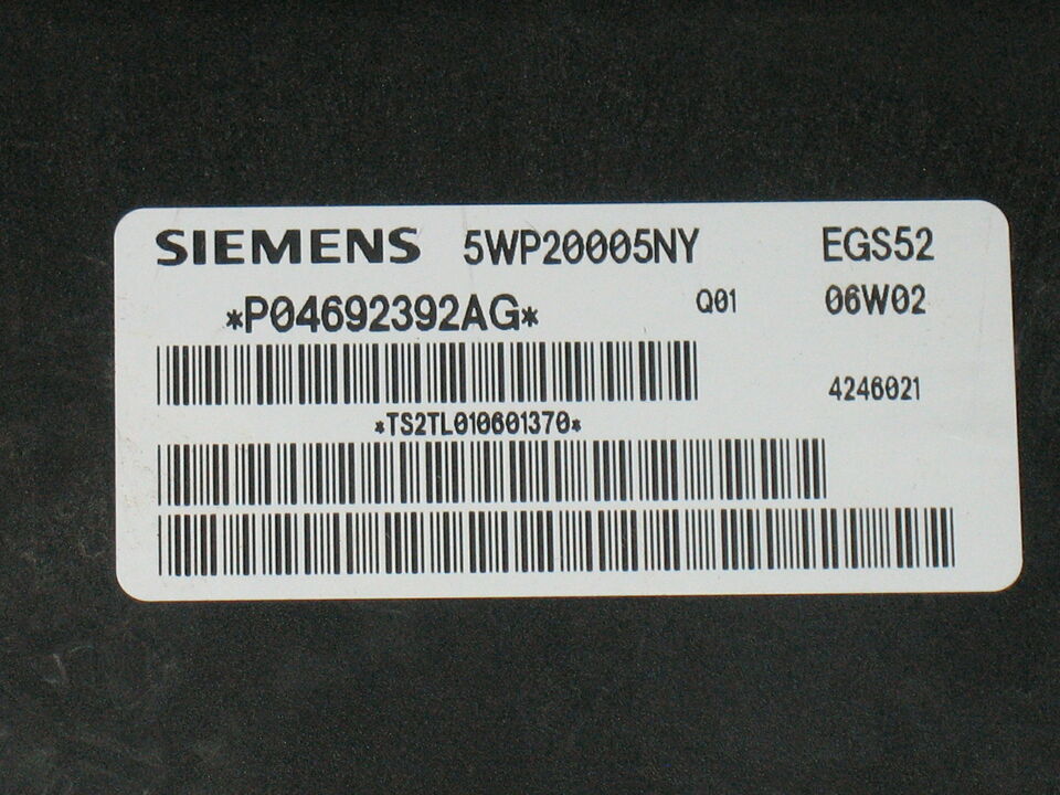 ECU CHRYSLER 05-08 300 Magnum SIEMENS 5WP20005NY P04692392AG