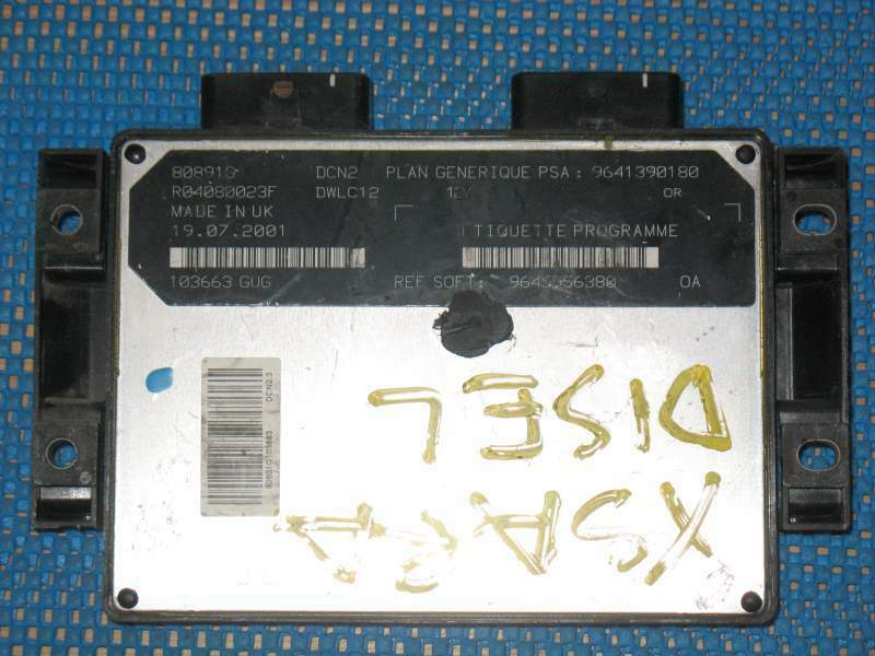 ECU BERLINGO R04080023F 80891G DCN2 9641390180 9645956380 OA