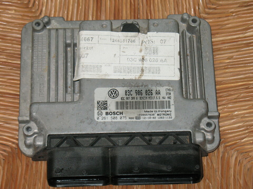 ECU 03C906026AA 0261S08075 2010-2015 CTHD 1.4 TSI MED17 5.5