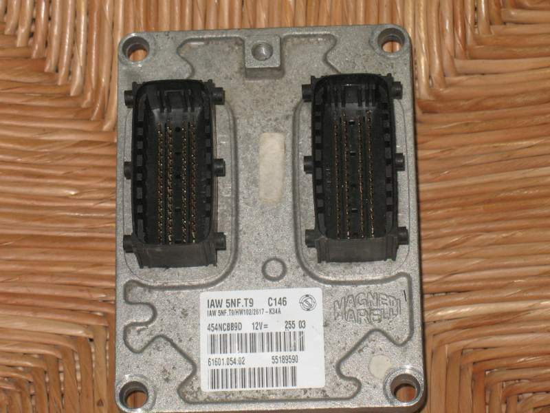 ECU FIAT STILO 1.6 IAW 5NF.T9 HW102 55189590 51759028