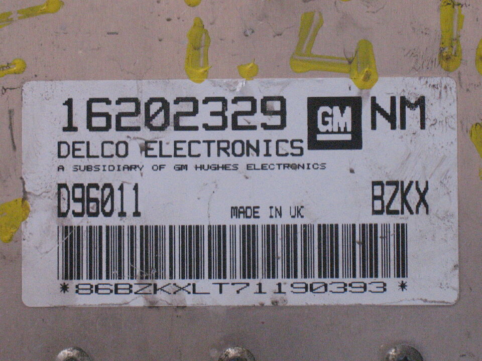 Centralina motore ecu 16202329 opel astra 1.4