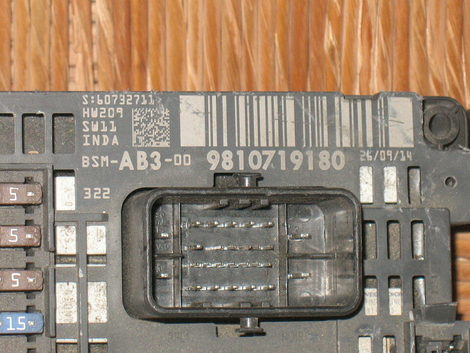 Bsm 9674921980 BSM-Z03-00 Peugeot 508 HW209 SW9A S: 57072998