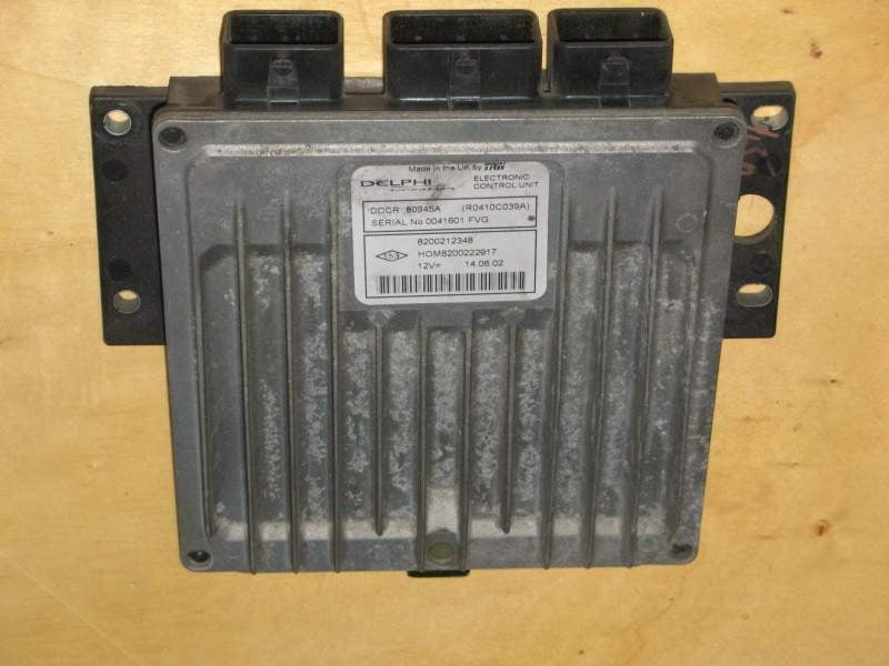 ECU Centralina renault clio 1.5 dci 8200212348 DDCR 80945A