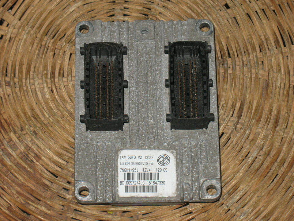 ECU Fiat Grande Punto 1.4cc IAW5SF3.M2 51847330 HW300
