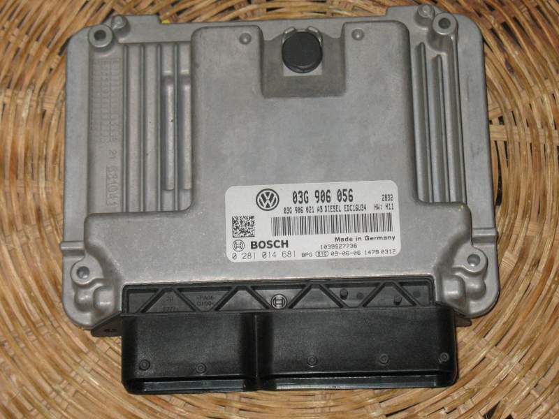 ECU VW BOSCH 0281014681 03G906056 03G906021AB DIESEL EDC16U34