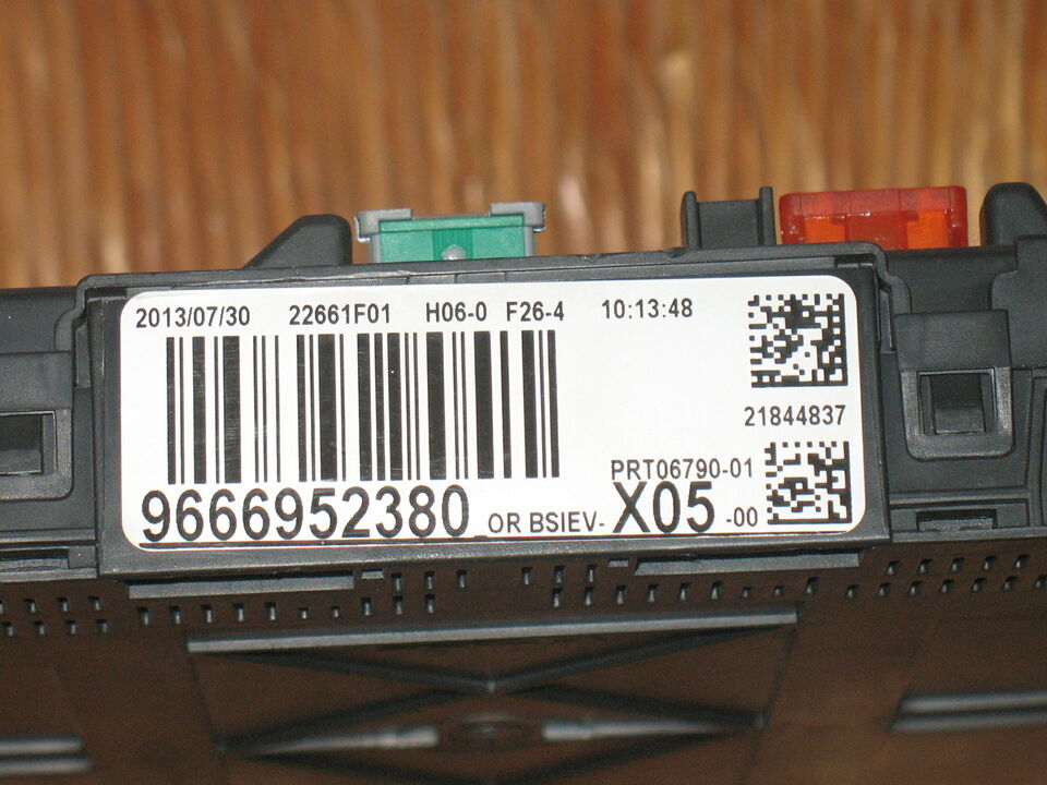 CITROEN PEUGEOT c3 picasso bsi body bsiev x05-00 9666952380