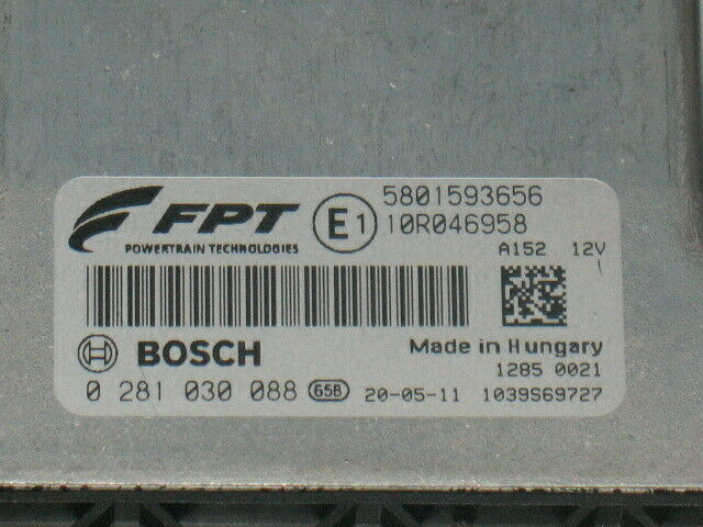 ECU IVECO DAILY NUOVA 3.0 0281030088 EDC17C49 5801593656