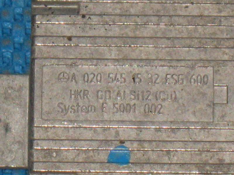 ECU MERCEDES CLASSE E200 W210 A 0205451532 ESG 600 100kW 136PS