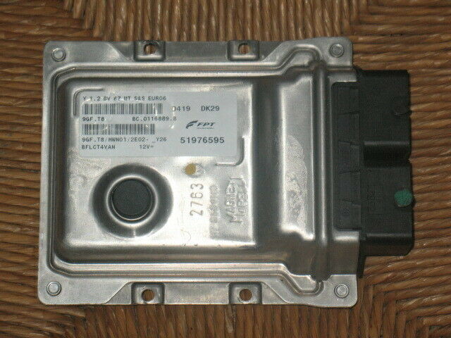 ECU YPSILON 1.2 8V BZ MT EURO6 51976595 9GF.T8 HWN01 D419 DL11
