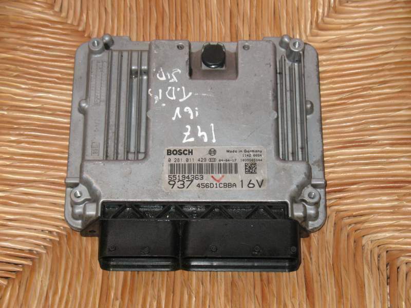 ECU ALFA ROMEO 147 1.9 JTD BOSCH 0281011429 55189439 EDC16C8 1.1