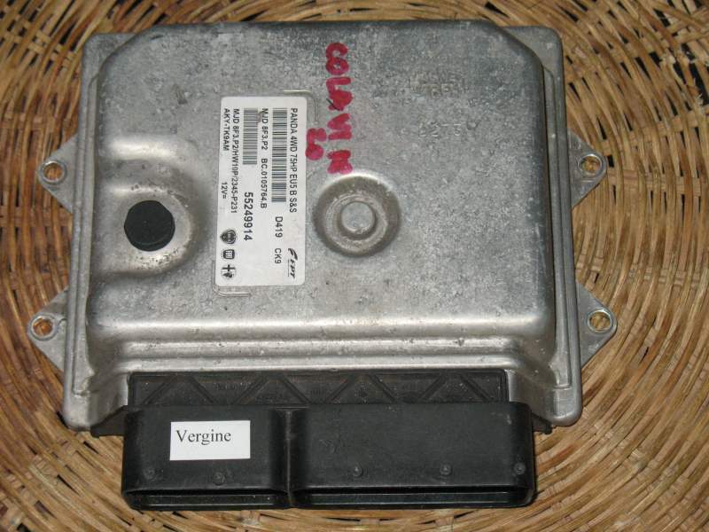 ECU FIAT PANDA 1.3 MARELLI MJD 8F3.P2 hw10p 55249914 BC0105764B