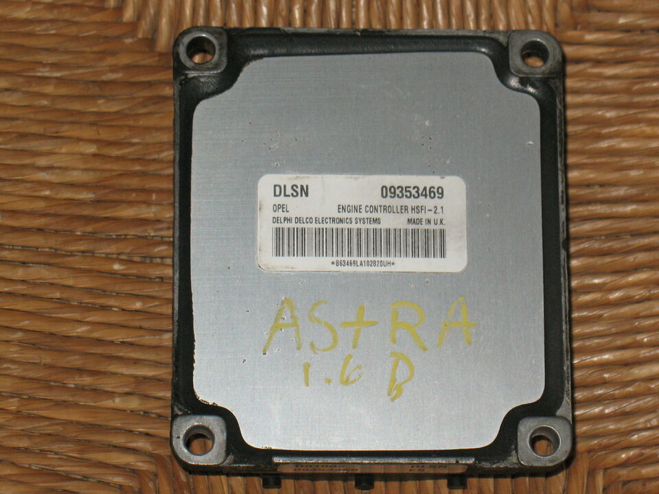 Ecu opel astra corsa vectra zafira delphi delco 09353469 DNZZ