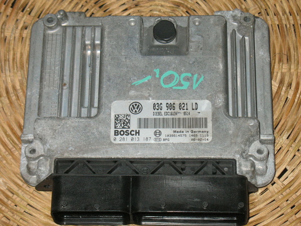 ECU SKODA OCTAVIA 2.0 TDI 03G906021LD BOSCH 0281013187 EDC16U34