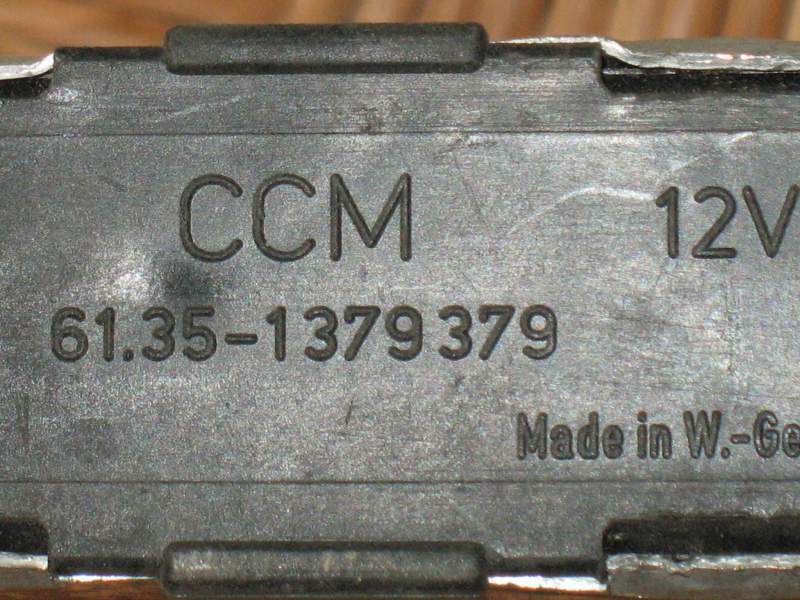 ECU BMW E32 E34 CCM 61351379379 5DS00513800