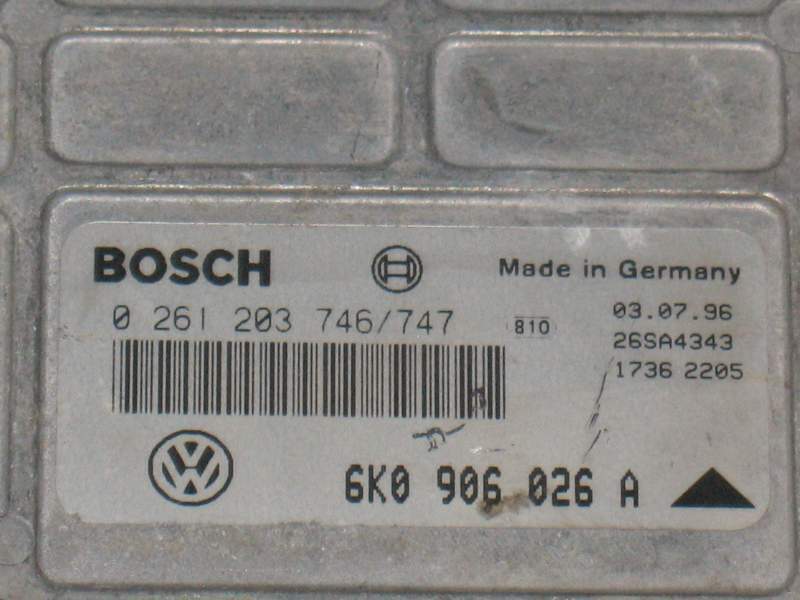 Ecu centralina bosch seat ibiza 0261203746/747 EDC-N69 04 3B