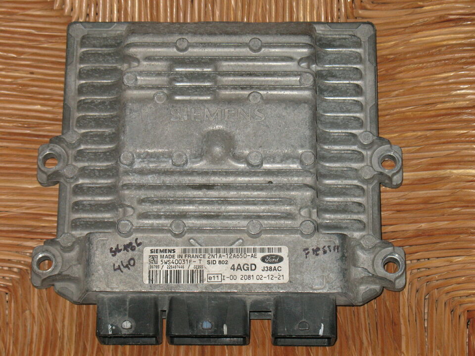 ECU FIESTA FUSION 1.4 TDCI 5WS40031E-T 2N1A-12A650-AE SID802