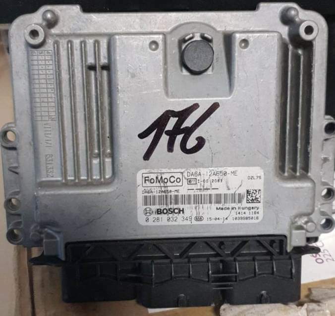 ECU FIESTA 1.5 TDCI 0281032349 DA6A 12A650 ME EDC 17C10-5.23