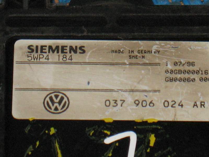 Ecu centralina volkswagen-vw gti 1.8 16v 5wp4184