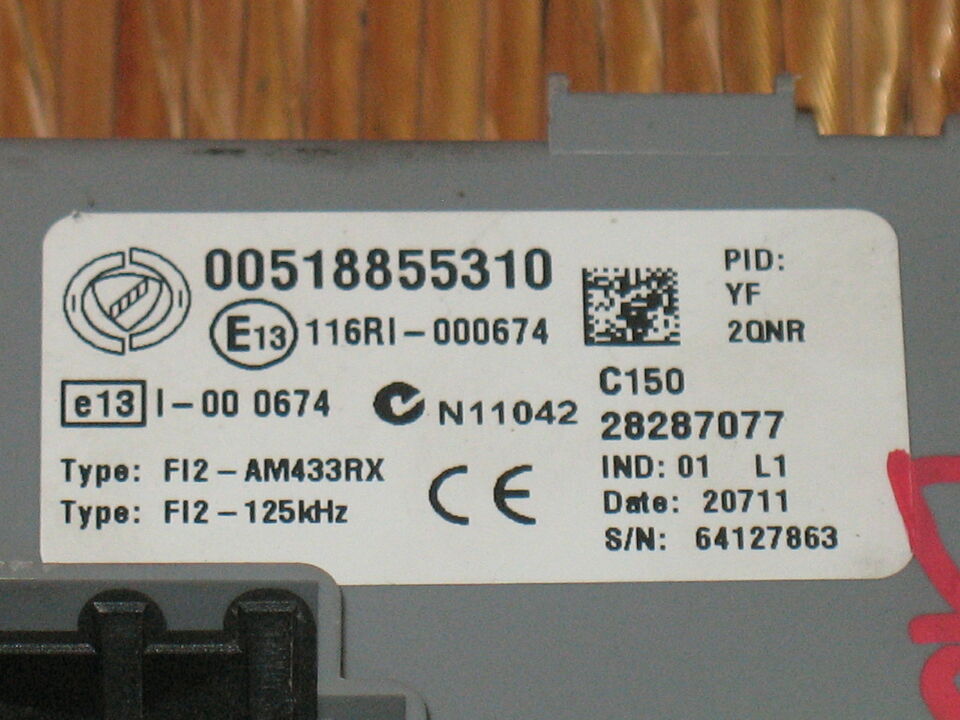 00518855310 DELPHI FIAT DOBLO' 518855310 BSI 28287077