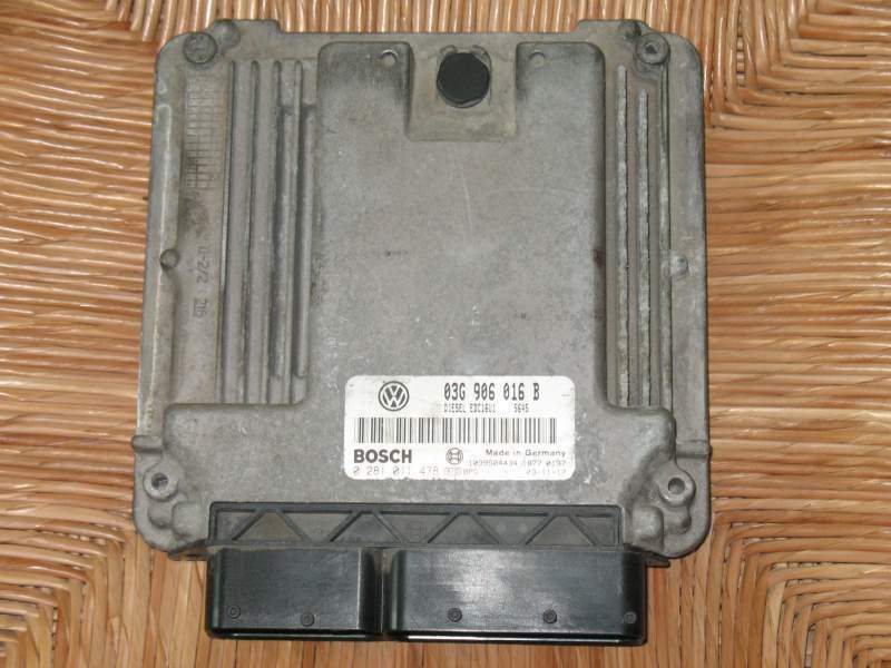 ECU VW GOLF BOSCH 0281011478 03G906016 B EDC 16U1-5.41