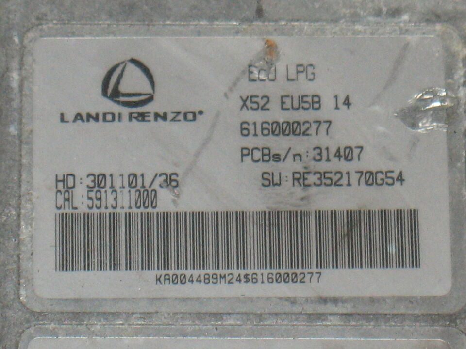 Ecu landi renzo renault dacia gpl lpg 1.4 616000277 re352170g54