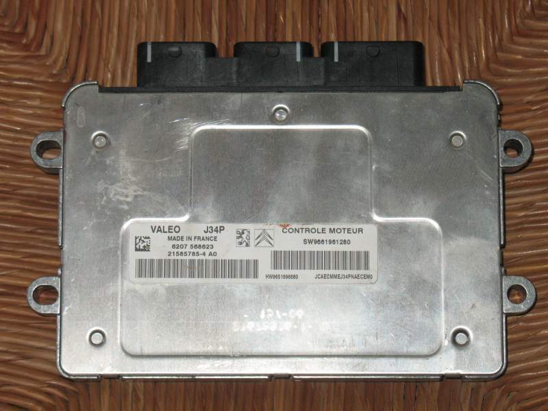 Ecu peugeot 206 C3 1.4 jcae j34p HW 9655883280 SW 9661700480