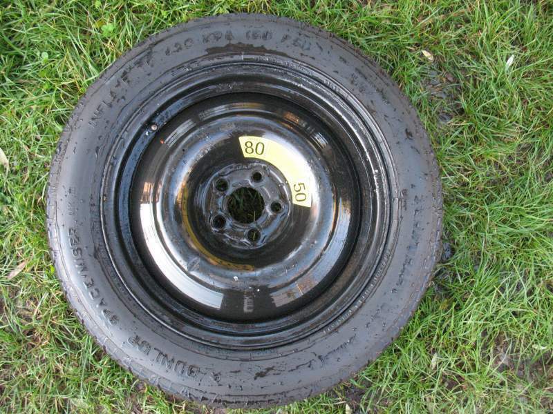 1 ruota di scorta R18 per Mercedes Classe M W163 PCD-5x112-66,6