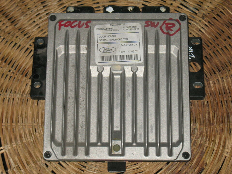 Ecu centralina ford focus i serie 1.8 1s4a-9f954-ck ddcr80927k