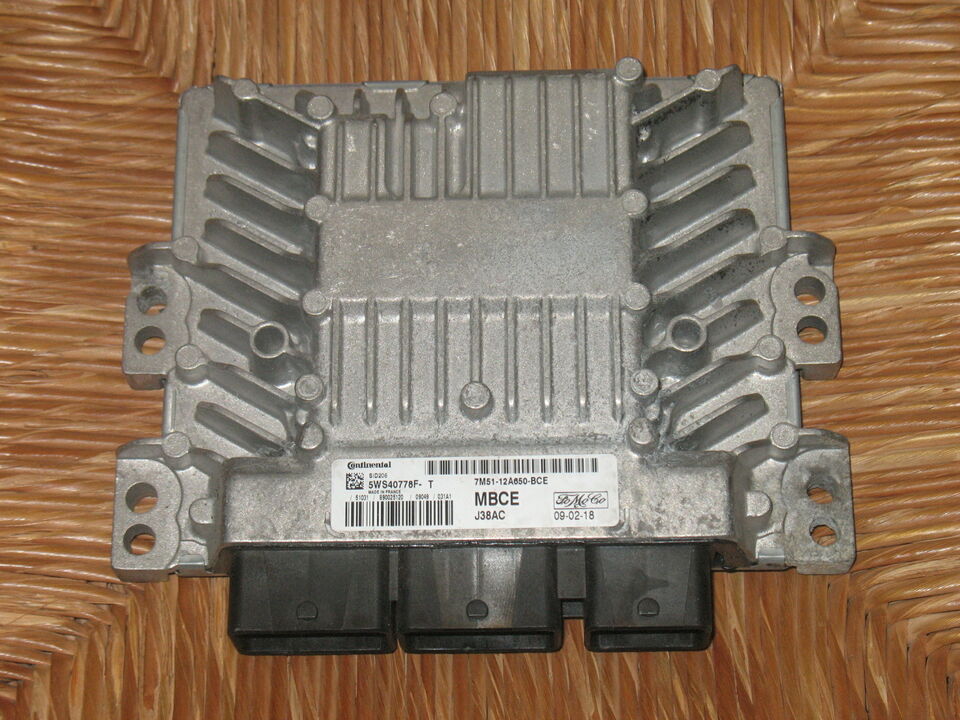 ECU FORD FOCUS 1.8 5WS40778F-T 7M51 12A650BCE SID206