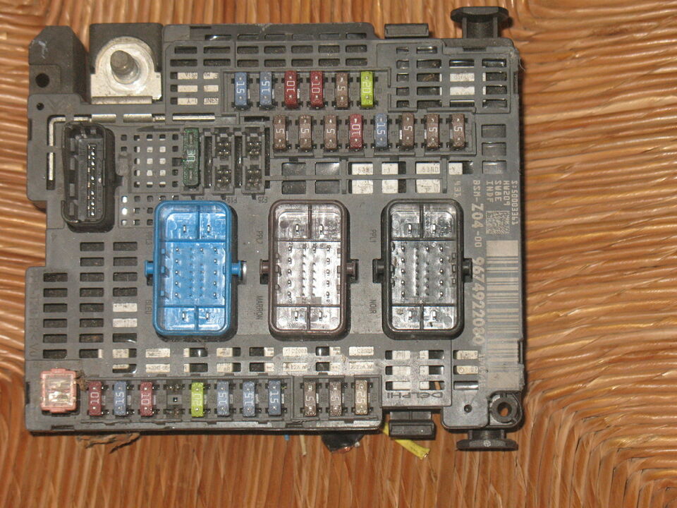 CITROEN PEUGEOT DELPHI 9674922080 BSM Z04-00 HW209 SW8E
