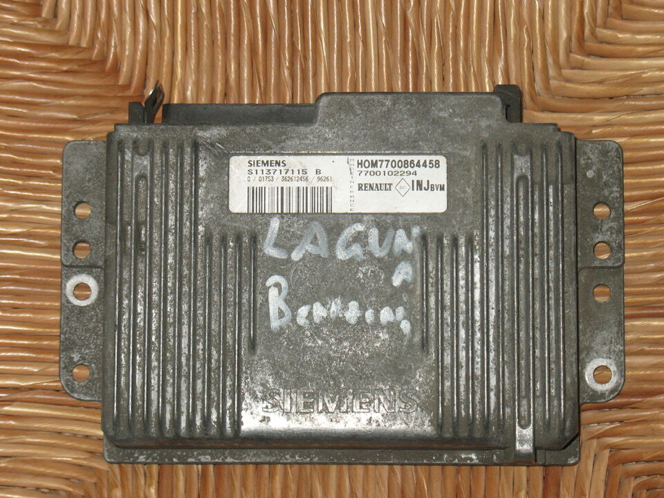 Ecu centralina renault laguna 1.8 s113717115b hom7700864458