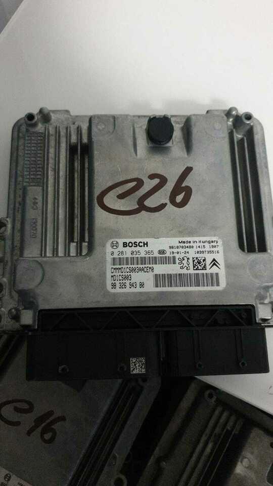 ECU BOSCH 0281035365 Peugeot 3008 5008 1.5 BlueHDI 9832694380 MD1 EDC 16C34