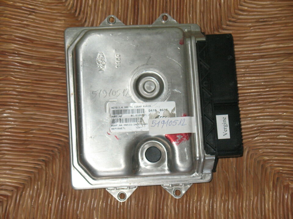 Ecu centralina alfa romeo mito fpt 51910512 8gmf.a4 HW503 135 hp