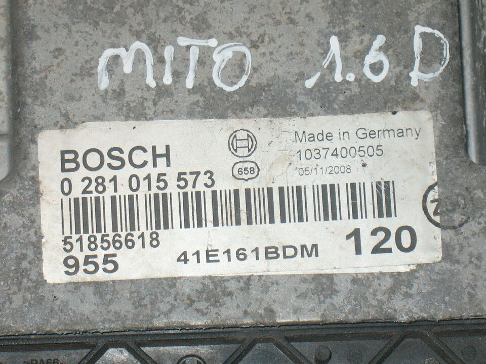 KIT ALFA GIULIETTA MITO 1.6 JTD BOSCH 0281015573 00505167040