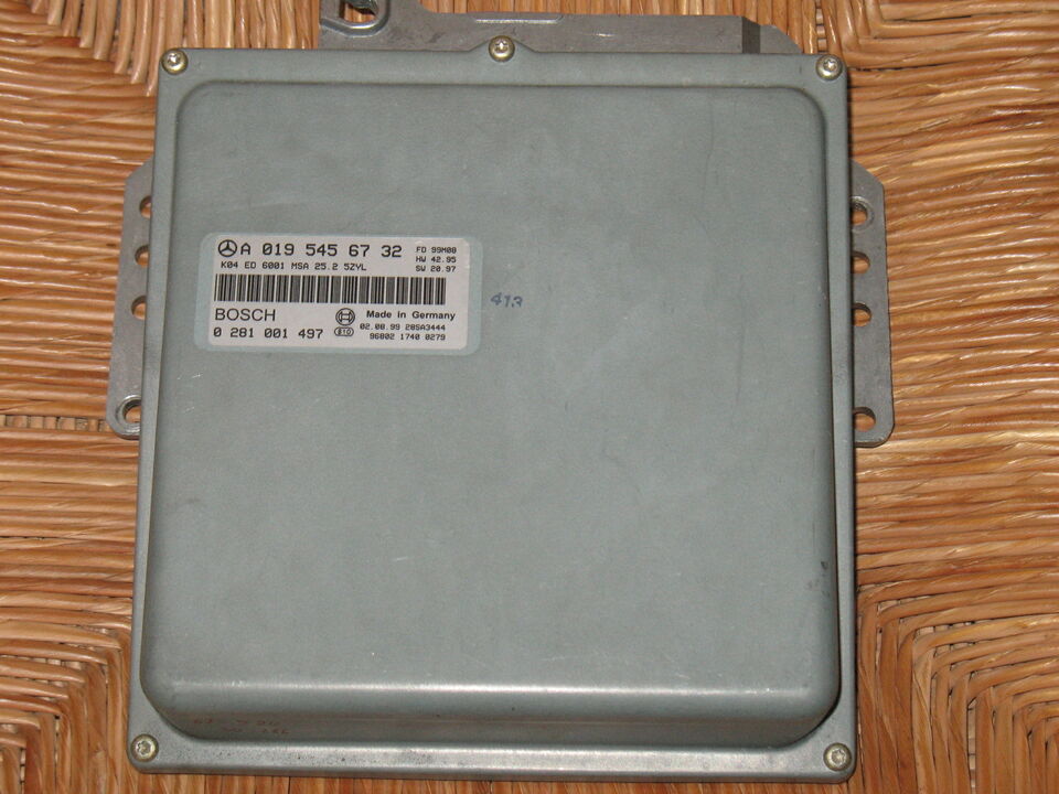 ECU MERCEDES SPRINTER 2.9 TDI BOSCH 0281001497 A0195456732 MSA 15.2-3.21