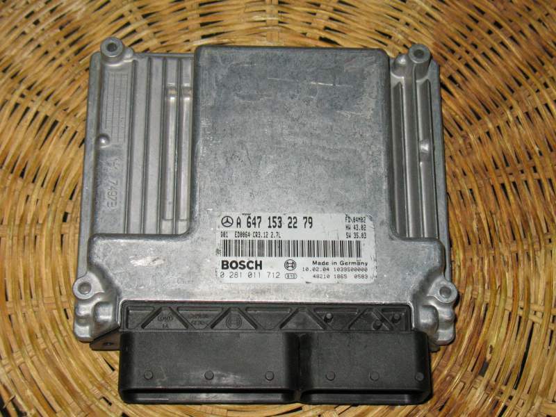ECU Mercedes W211 0281011712 A6471532279 BOSCH EDC 16C2-7.12