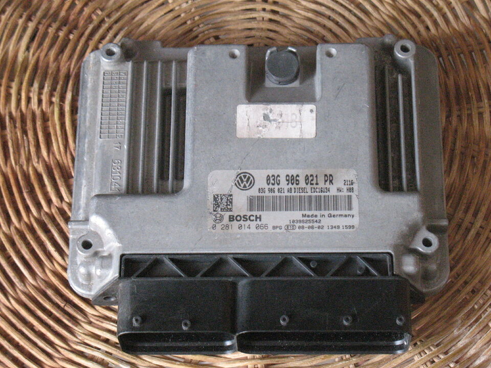 VW VOLKSWAGEN GOLF 2.0 TDI 03G906021PR BOSCH 0281014066 EDC 16U34-3.42