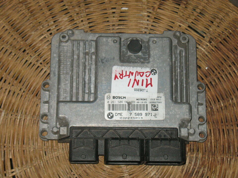 ECU MINI COOPER 1.6 BOSCH 0261S04563 DME 7589971 MEV 17.2