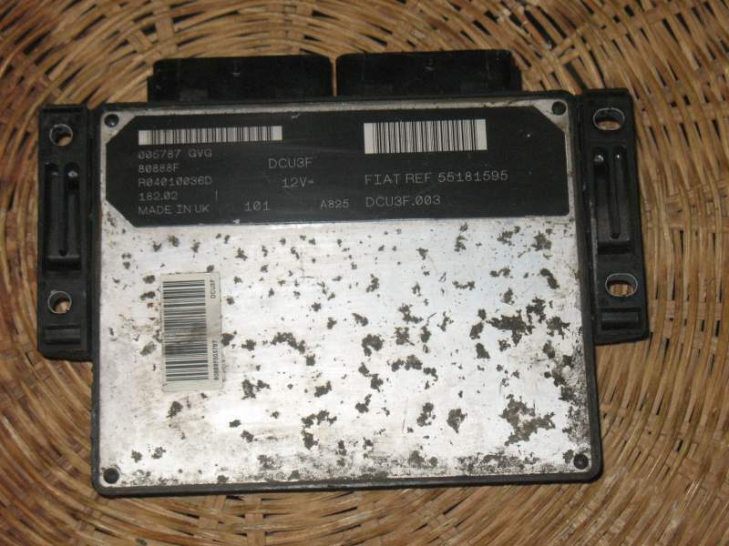 ECU FIAT DOBLO R04010036D, 55181595 Lucas. DCU3F 003