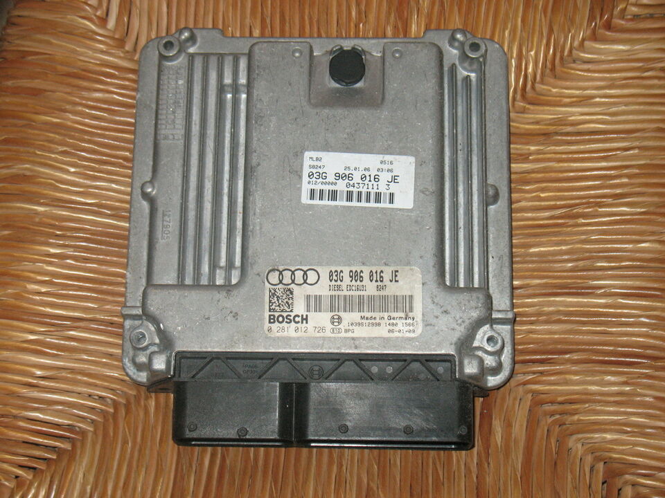 ECU AUDI A4 BOSCH 0281012726 03G906016JE EDC16U31