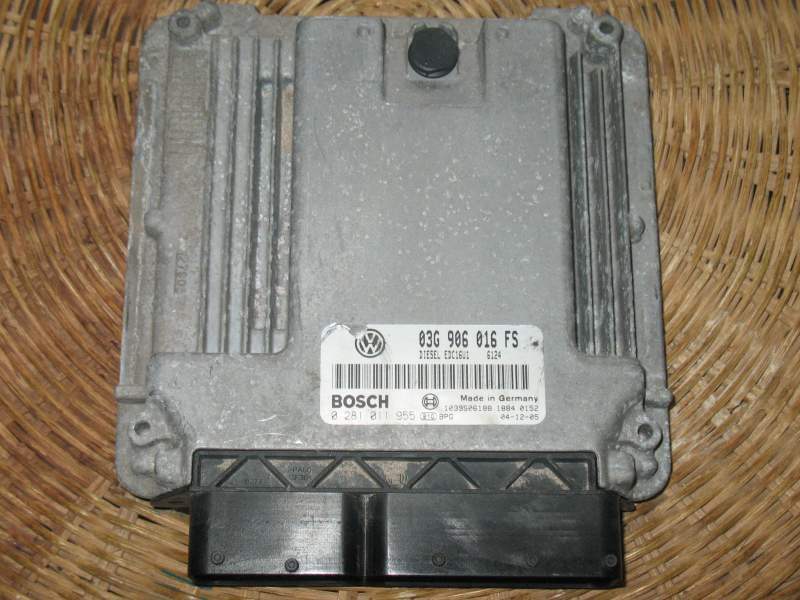 ECU VW VOLKSWAGEN GOLF 1.9 TDI 03G906016 FS 0281011955 EDC 16U1-5.41