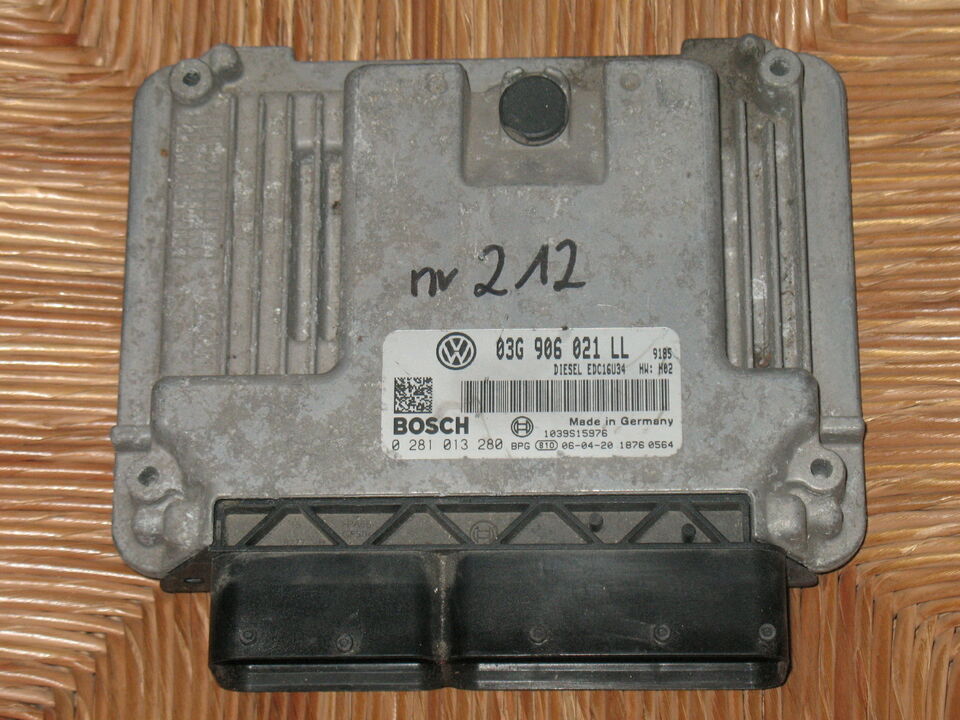 SEAT LEON 2.0 TDI ECU 03g906021ll 0281013280 DCU16U34