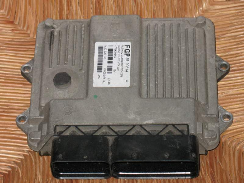 MJD6J0C3 ECU MOTORE OPEL CORSA 1.3 JTD 55190814, MJD 6J0 HW01D