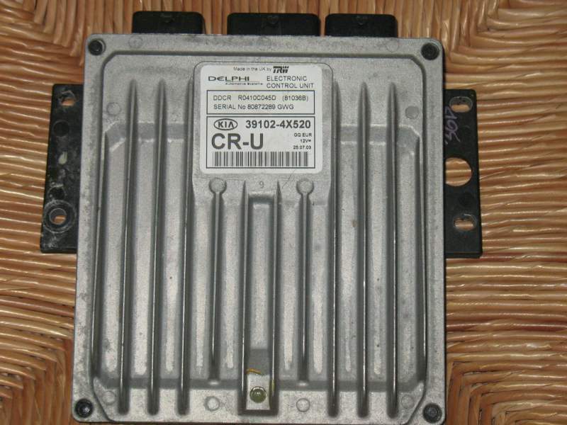ECU KIA CARNIVAL 2.9 DDCR R0410C045D 39102-4X520 391024X520 CR-U